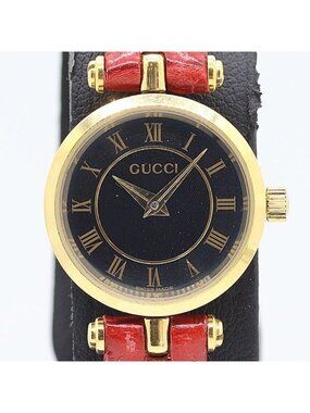Gucci Sherry Line Black Dial Watch